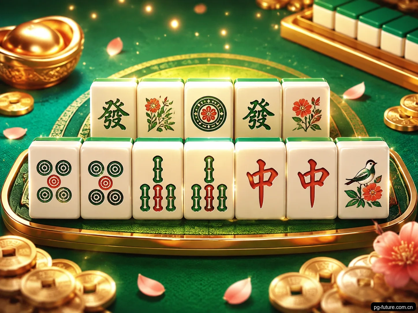 经典麻将小游戏画面